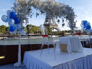 location bateau mariage paris sur seine